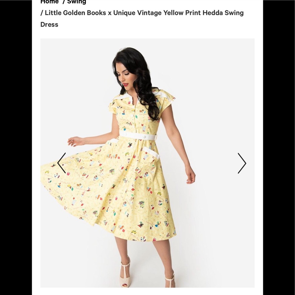 EUC Unique Vintage Little Golden Books Dress 📚